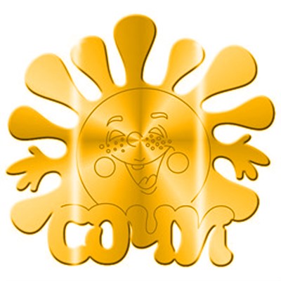Магнит зеркальный Солнышко с символикой Сочи - фото 66458