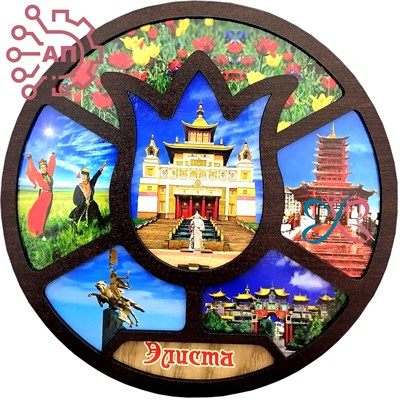 Панно "Рамка с тюльпаном" Калмыкия, Элиста 34278 34278 - фото 96410