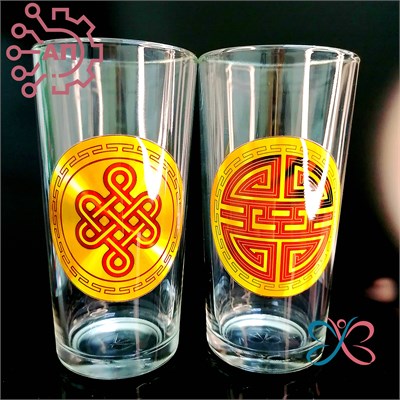 Набор стаканов стекло высокие 230 мл. 2 шт. Калмыкия 34708 34708