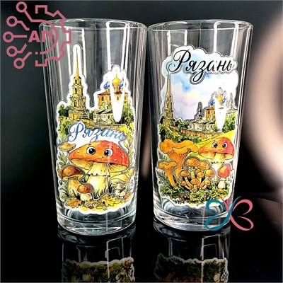 Набор стаканов стекло высокие 250 мл. 2 шт. Рязань 34892 34892