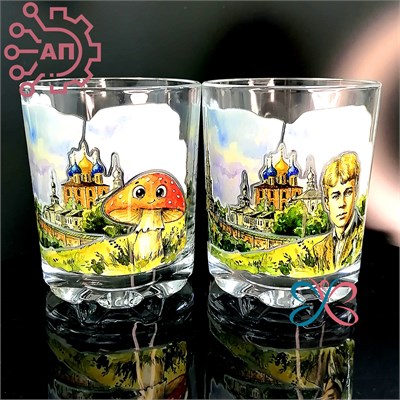 Набор стаканов стекло низкие 250 мл. 2 шт. Рязань 34893 34893