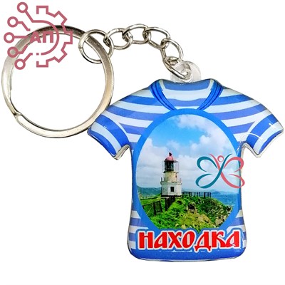 Брелок со смолой Тельняшка Находка 35168 35168