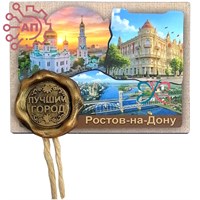 Магнит I с гипсовой фурнитурой Коллаж Ростов-на-Дону 34803 34803