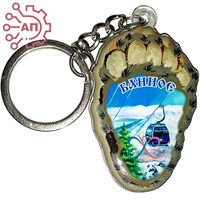 Брелок со смолой Лапа медведя Банное, Республика Башкортостан FS003644 FS003644