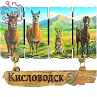 Магнит I с подвесами Дощечки коллаж Кисловодск FS005084 FS005084