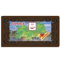 Купюрница вид 1 Карта с гербом Саранска