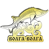 Магнит зеркальный Осётр на волне Волга-Волга