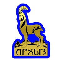 Магнит II зеркальный на пластике Тур Архыз FS003478 FS003478