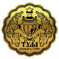 Магнит зеркальный 1 слой Резной круг Самовар Тула FS000280 FS000280