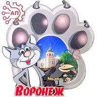 Магнит II Лапа с котом и вороной Воронеж 30446