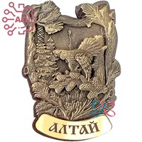 Магнит из гипса Глухарь Алтай, Барнаул 32146