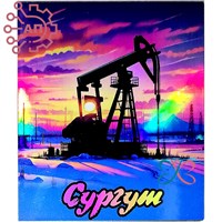 Магнит I Неон Прямоугольник Нефтяники 4 Сургут 32887 32887