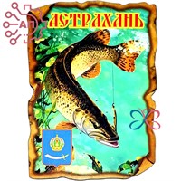 Магнит I Свиток прямоугольный Астрахань FS010298 FS010298