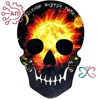 Магнит I с подвесами Череп 34140 34140