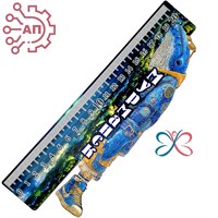 Линейка цветная с подвесом Кит Мурманск 34395 34395