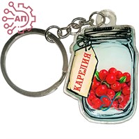 Брелок со смолой Баночка варенья вид 2 Карелия 34590 34590
