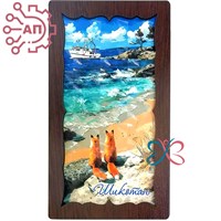 Шкатулка-купюрница 175 Лисы Шикотан 34887 34887