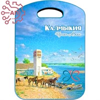 Доска цветная формата А5 Коллаж Цаган Аман, Калмыкия 34923 34923