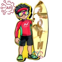 Магнит II со смолой и фурнитурой 