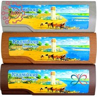 Футляр для очков прямоугольный фотопечать с лаком Коллаж Цаган Аман, Калмыкия 31152 31152