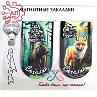 Набор магнитных закладок для книг серии 