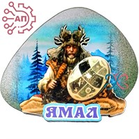 Магнит II Шаман с бубном 2 вид Ямал 33304 33304