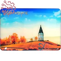 Шкатулка малая резная со смолой Пейзаж Красноярск 32696 32696