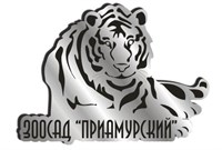 Магнит Тигр с названием Вашего города зеркальный серебро - фото 37225