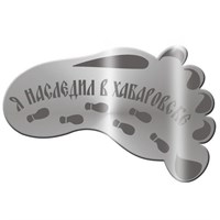 Магнит зеркальный 1 слой След Хабаровск FS007690 FS007690 - фото 47144