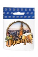 Магнит 3-хслойный №13 с логотипом "Oktoberfest" арт 2570 - фото 51349
