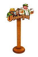 Магнит 3-хслойный №10 Пивовар с кружками и логотипом "Oktoberfest" арт 2605 - фото 51417