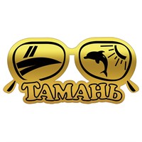 Магнит зеркальный Очки с символикой Тамани - фото 68952