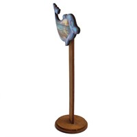 Магнит сувенирный со смолой Дельфин с символикой Вашего города - фото 73182