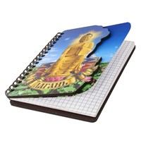 Блокнот цветной Будда с символикой Лагани 50 листов - фото 77899