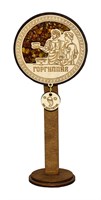 Магнитик с янтарем Горгиппия №2 с символикой Вашего города - фото 82029