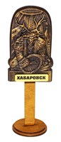 Магнит из гипса Шаман с рогами Хабаровск 30449 - фото 82730