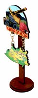 Магнитик с картой региона и символикой города Караганда 30516 - фото 82955