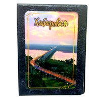 Обложка на паспорт с декором из смолы Хабаровск, Дальний Восток 30680 - фото 83916