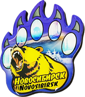 Магнитик смола лапа медведь виды Новосибирск 31361 - фото 85965