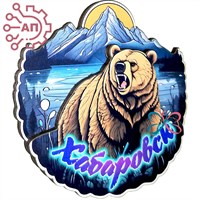 Магнит II Горы Медведь 1 вид Хабаровск 31940 - фото 88399