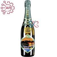 Магнит со смолой Бутылка шампанское Абрау-Дюрсо 28991 - фото 90004