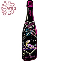 Магнит со смолой Бутылка шампанское вид 22 Абрау-Дюрсо 32414 - фото 90737
