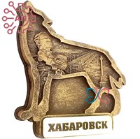 Магнит из гипса Волк Муравьев Хабаровск 32469 - фото 90878
