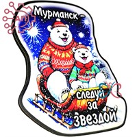 Магнит I серии "Сказка" Следуй за звездой Мурманск 33091 33091 - фото 92872