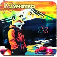 Магнит I голограмма серии "Сталкер" Лис с крабом 2 Камчатка 34005 34005 - фото 95585