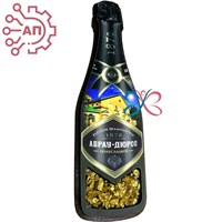 Магнит II с хрусталем Бутылка вид 2 Абрау-Дюрсо 34042 34042 - фото 95675
