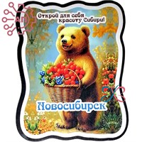 Магнит I Стикер Медведи Новосибирск 34083 34083 - фото 95774
