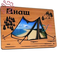 Магнит II контурный вишня Палатка Анаш, Красноярск 34087 34087 - фото 95787