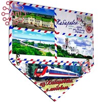 Магнит I с подвесами Конверт вид 1 Хабаровск 34246 34246 - фото 96301