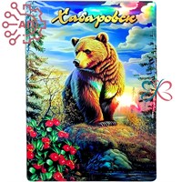 Картина на магните Медведь с ягодой Хабаровск 34359 34359 - фото 96598